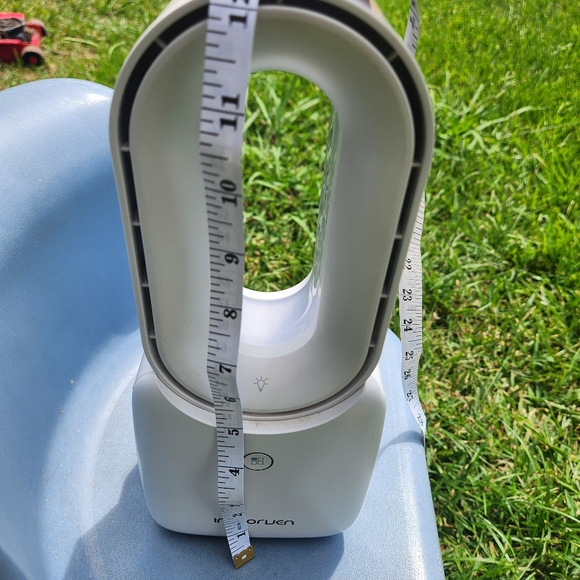 Inmorven Desk Fan Portable Bladeless Rechargable 3 Speed With 5 LED Colors - Picture 11 of 12